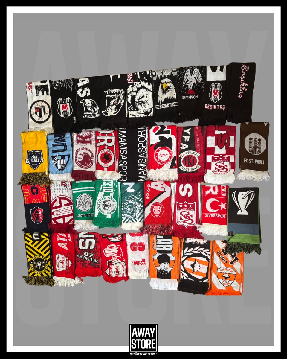 Yaparsa <a href="/AwayStoreTR/">Away Store TR</a> yapar :)

Birbirinden özel 70’i aşkın atkılardan oluşan yeni serimiz saat 20.00’de instagram sayfamızın hikayeler kısmında satışa açılacaktır. 📢