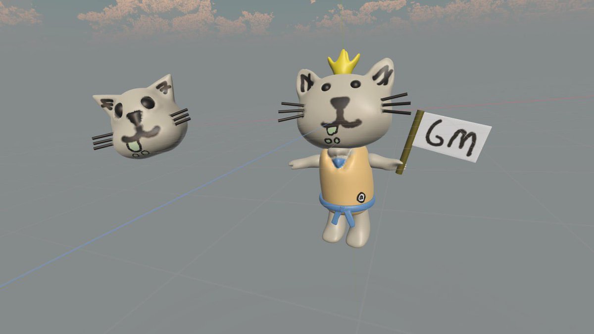 Busk_Algo's tweet image. We’ve done it again! From 2D NFT to full 3D reality 👀
The @ShittyKitties_ model gave us a real challenge, the head had to be rebuilt from scratch to get it right 😤
Big shoutout to @MinnerAlgo for pushing creativity forward on #Algorand 💎
#NFTArt #3DModeling $Algo