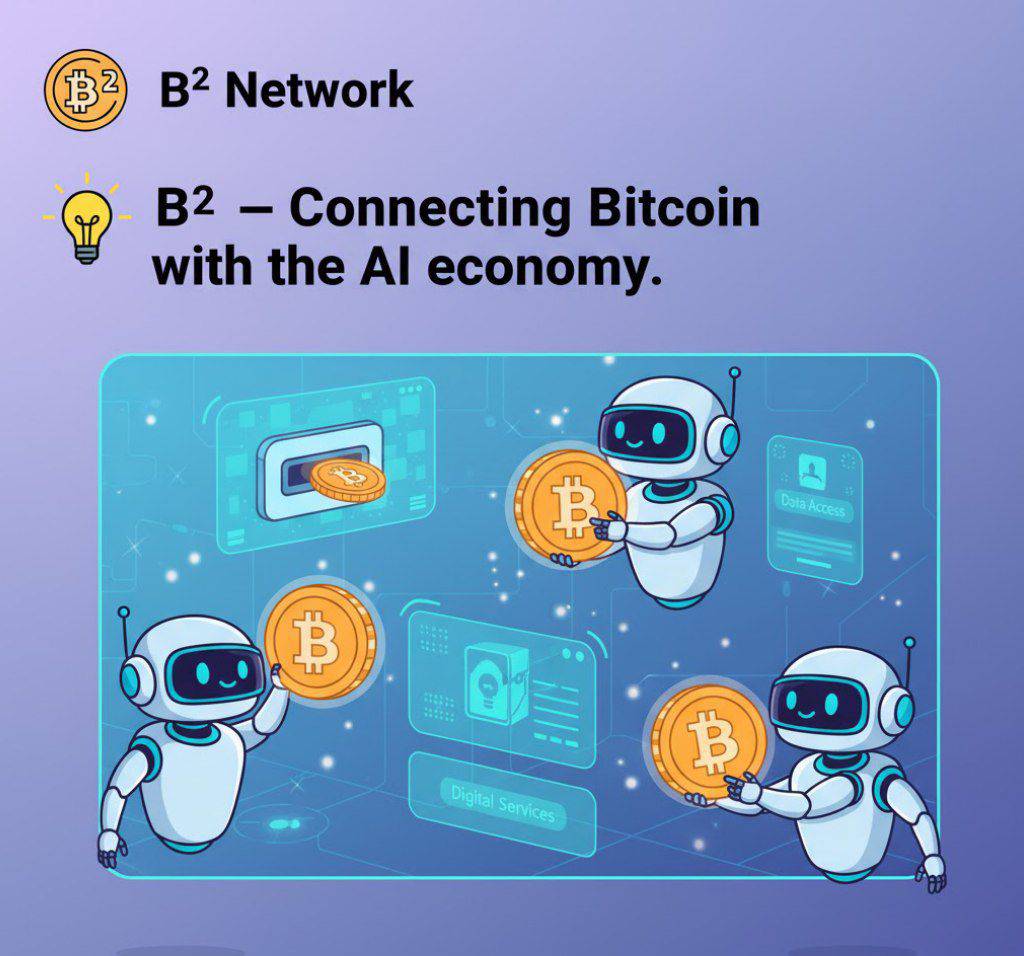 SimplifyBTC's tweet image. 💡 Did you know?
@BSquaredNetwork bridges Bitcoin liquidity &amp;amp; AI, letting autonomous agents use BTC for payments, data, and operations 🤖💰
It’s like giving robots digital wallets to manage themselves. ⚡
#BsquaredNetwork #BitcoinL2 #AI #Web3