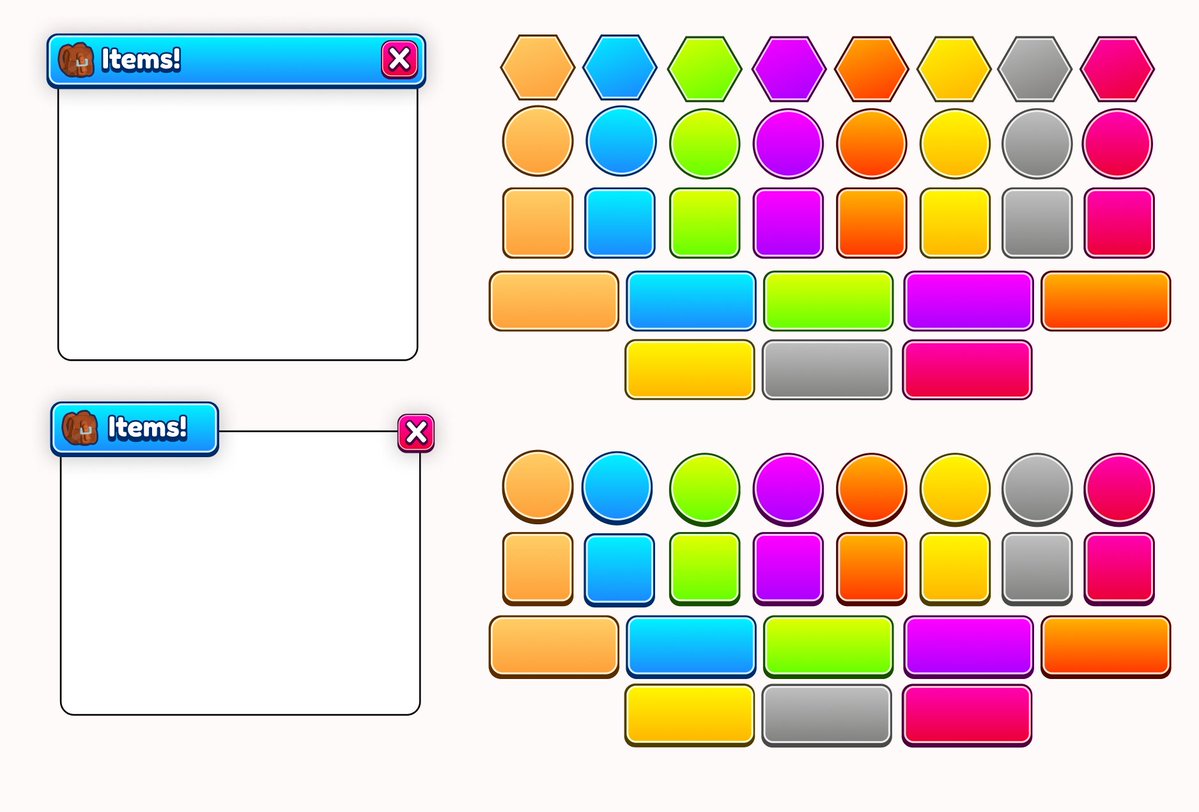 NoWorry_here1am's tweet image. NoWorry's Gui Pack 🥳
💰4.99$ Paypal
(Robux can be negotiated)
Level up your game with 50+ high-quality, optimized assets!
📷Message @noworry_here1am_64606 on discord to order!📩
#ROBLOX #robloxstudio #gui #guikit #paid #Paidgui
#paidasset #RobloxDev #robloxgui