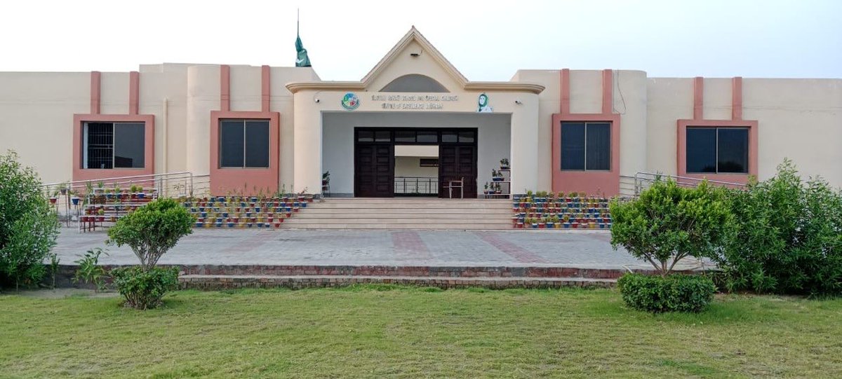 Newly built, School of excellence for special children, Lodhran.