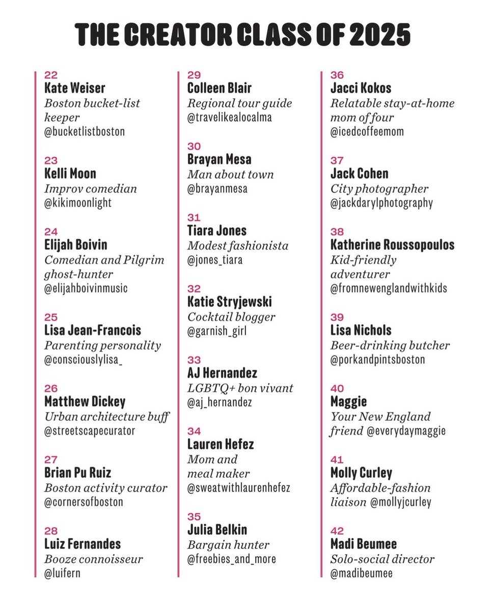 adding “LGBTQ+ bon vivant” to my resume ✨thank you <a href="/BostonMagazine/">Boston Magazine</a>