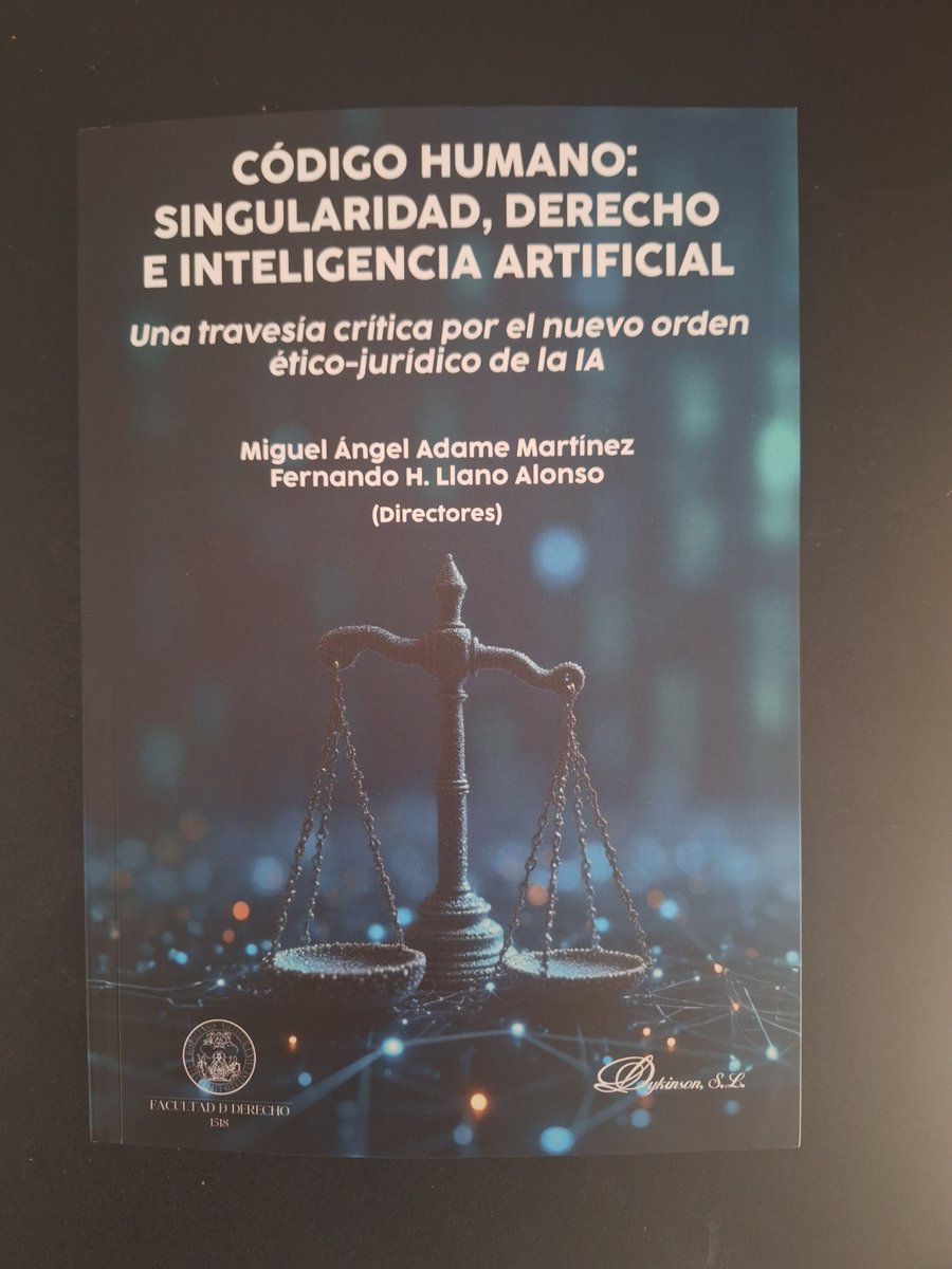 Acabamos de publicar esta obra colectiva en la que participan una docena de autores especializados en IA legal.

Un libro interdisciplinar que estudia a fondo las principales claves del nuevo orden ético-jurídico de la IA.

Esperamos que disfruten su lectura.