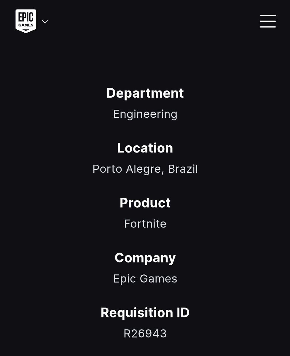 CLTetudo's tweet image. 💼 Trainee | Gameplay Programmer @ Epic Games (Produto: Fortnite)

Link abaixo