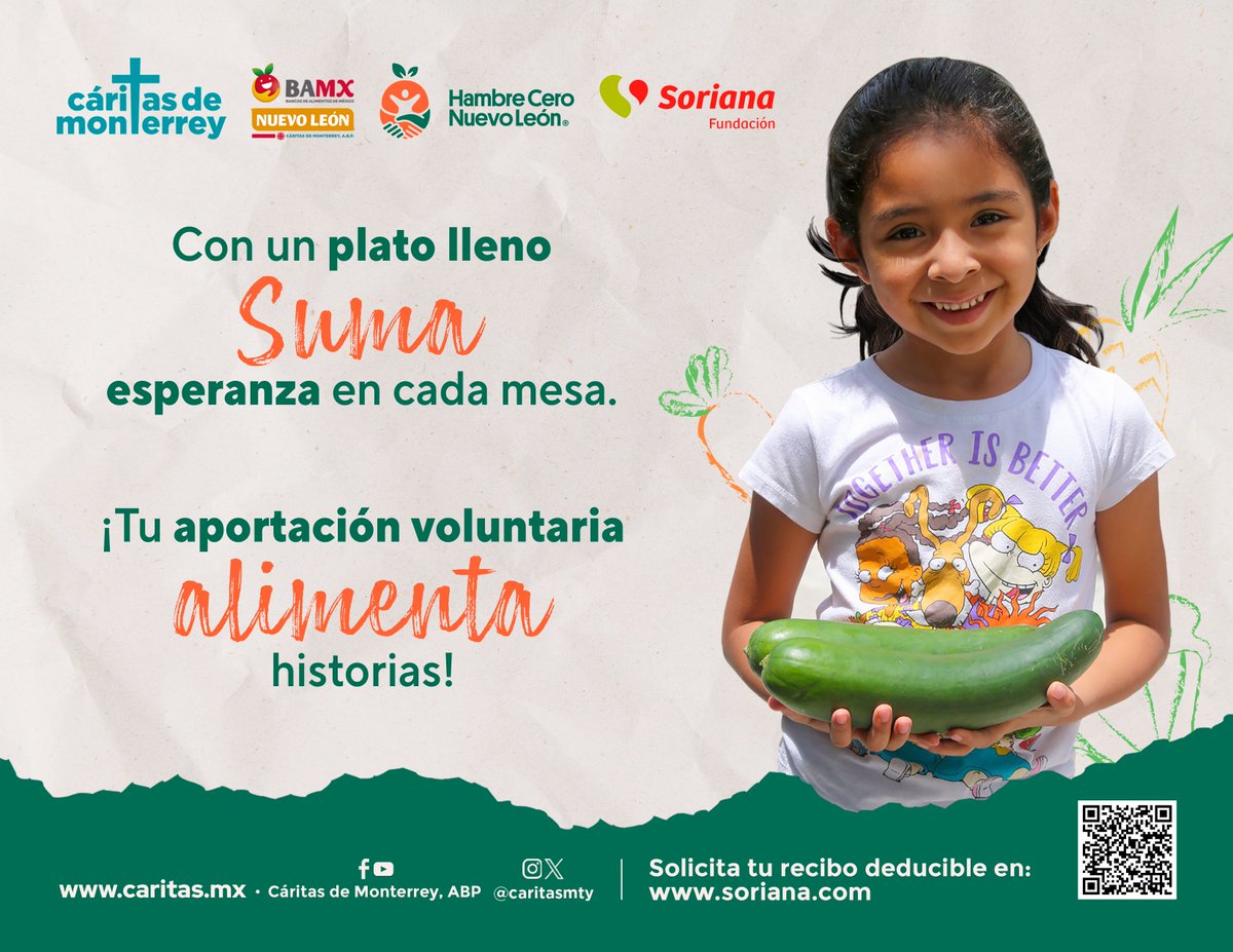 Hambre Cero Nuevo León tweet media