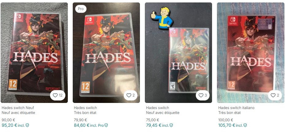 Pourquoi Hades 1 en boîte coûte 2 à 4 fois le prix du jeu en démat ??? Wtf