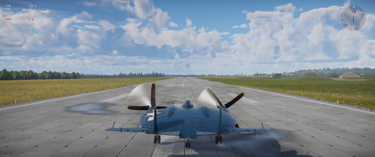 cicada_WT's tweet image. 割とこれくらい起こしても平気だった。かなり危険だが
#WarThunder #Devserver