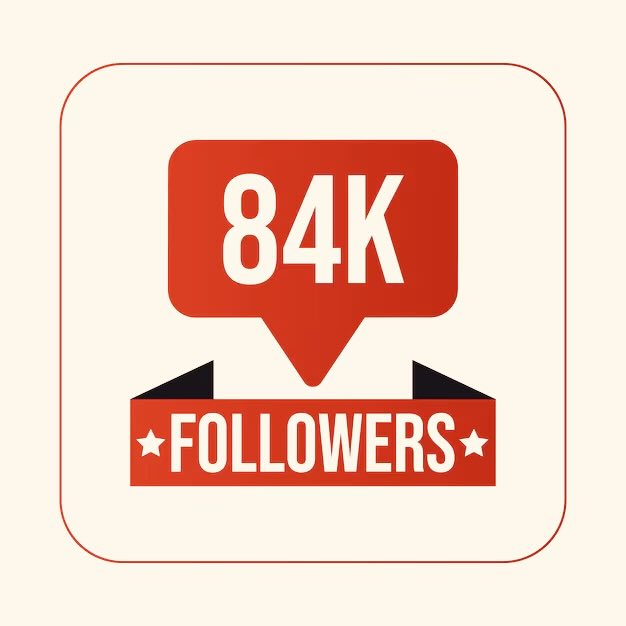 Only another 16k needed to get to 100k! 🎉🤣

Can you help? Follow me and I’ll follow you back 🤝

#Target100k #F4F