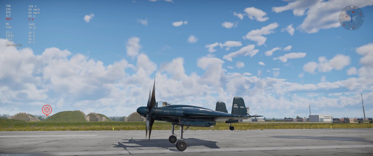 cicada_WT's tweet image. 割とこれくらい起こしても平気だった。かなり危険だが
#WarThunder #Devserver