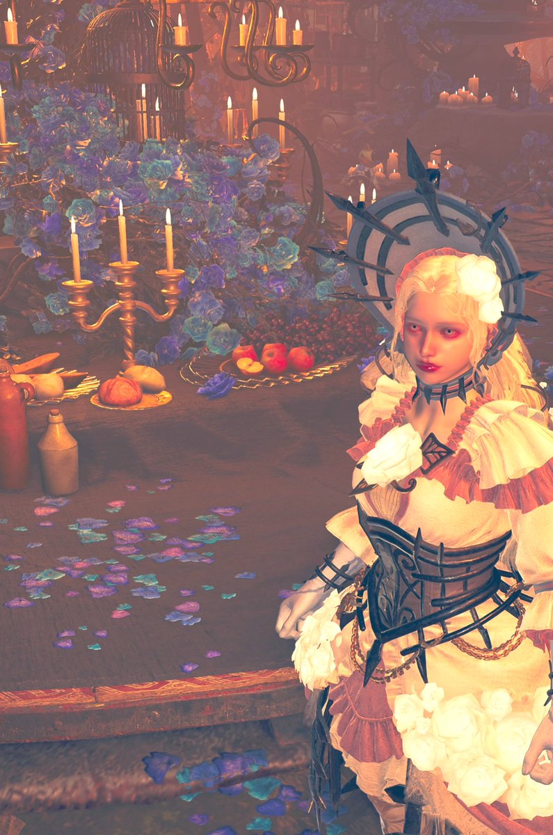 めをしろくてあかくした‼️