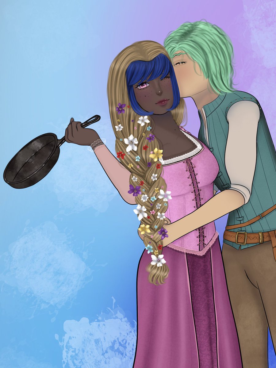 Best couple dresses up as best couple for Halloween !! &lt;3
                    ⛧°. ⋆𓌹*♰*𓌺⋆. °⛧

#yumetwt #riakotwt #PoppyHibiscus #soulbondtwt