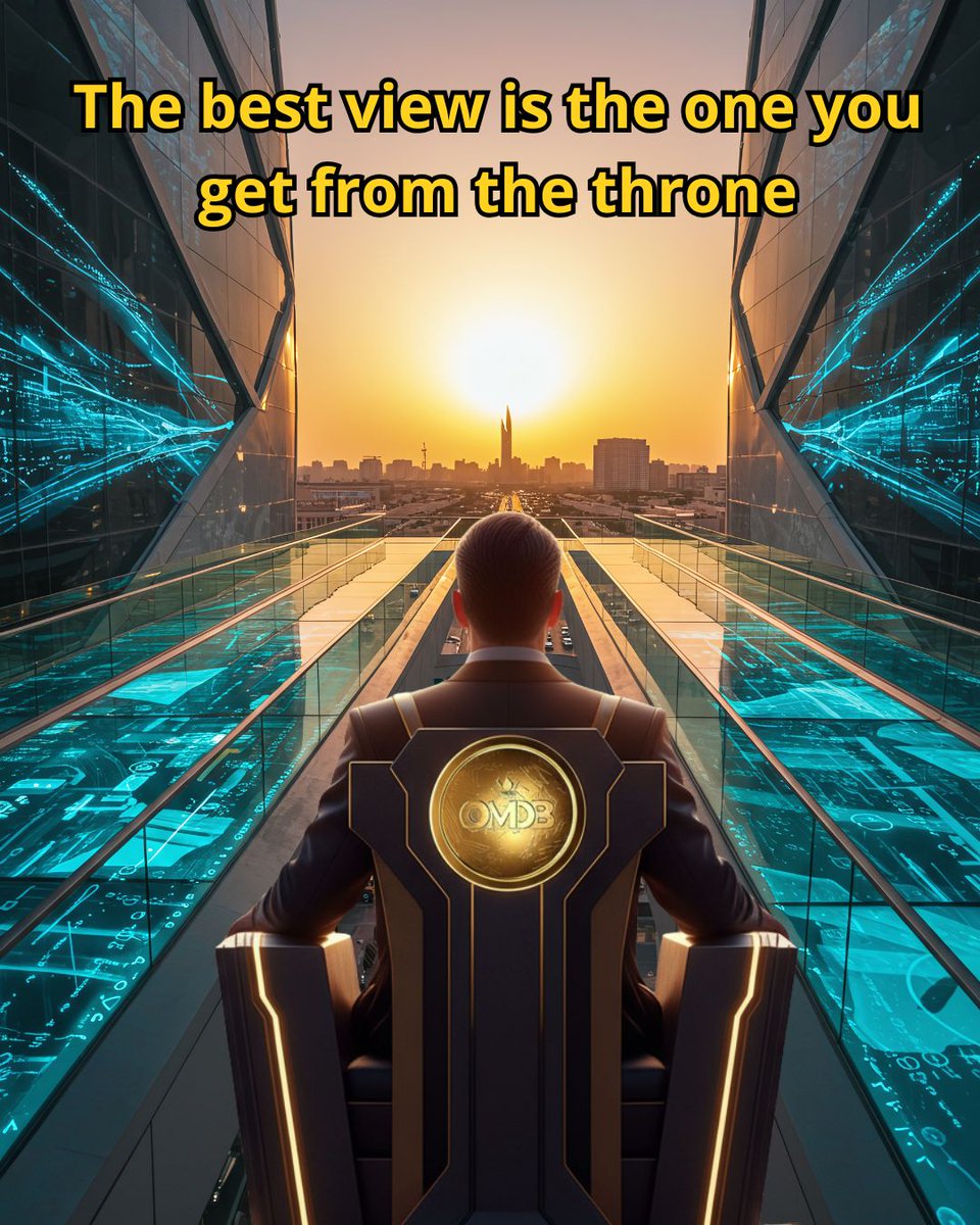 Peace of mind is not a destination. It is the result of reaching the summit. Sit on your throne and enjoy the view.
👑 omdblockchain.com

#FinancialPower #Throne #OMDB #OMDBlockchain #OMDToken #CoinMarketCap #Crypto2025 #NewCryptocurrency #Web3 #DeFi #OMDGlobal