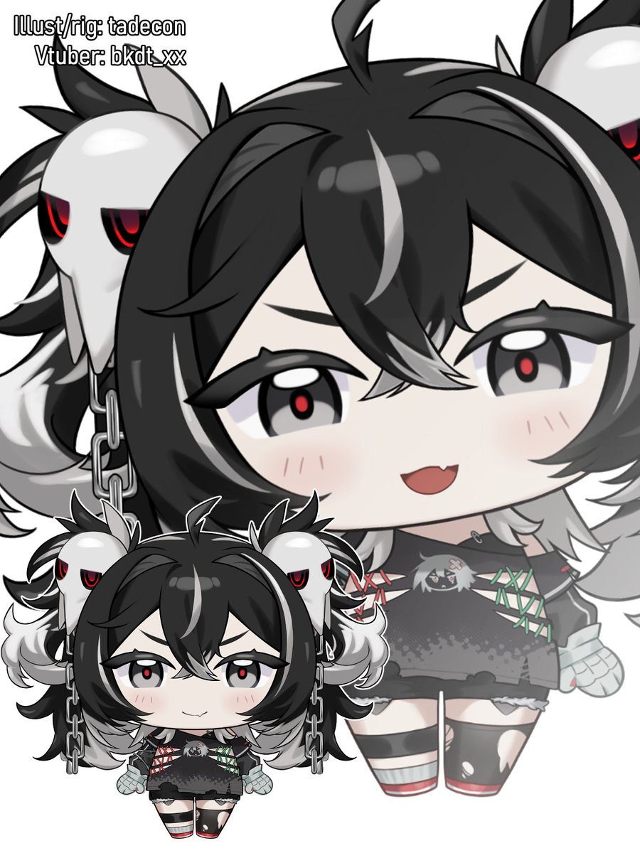 Congratulations on your debut, my dear friend!! I was happy to make a chibi model for you🤍❤️