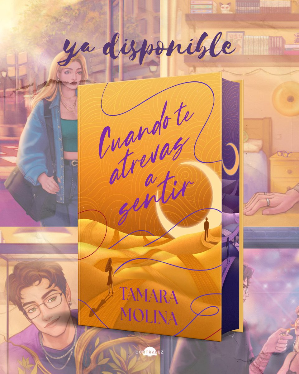 Para quién no los conozca... os presentamos a Bruno y Naila, los protagonistas de «Cuando te atrevas a sentir», la nueva novela de Tamara Molina.