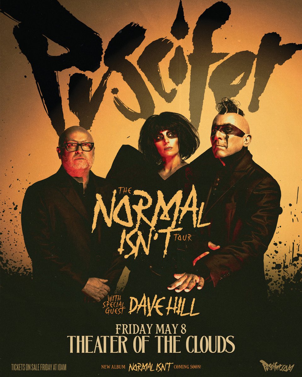 ModaCenter's tweet image. ☄️ ON SALE ☄️ It’s normal to want to go to a Puscifer show…isn’t it? Well we think so! Puscifer is coming to Moda Center on May 8th, 2026! Just follow the link below 👇 to secure your tickets!
🎟️: ticketmaster.com/event/0F006350…
