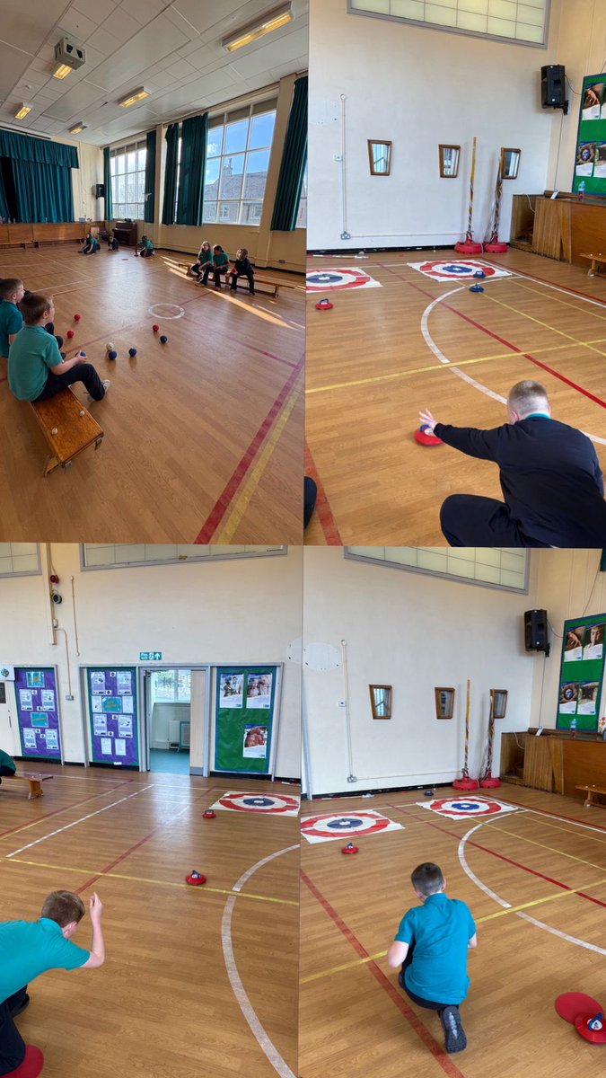 P5 loved playing boccia and curling! We worked on our aim, hand-eye coordination, patience and perseverance🤩