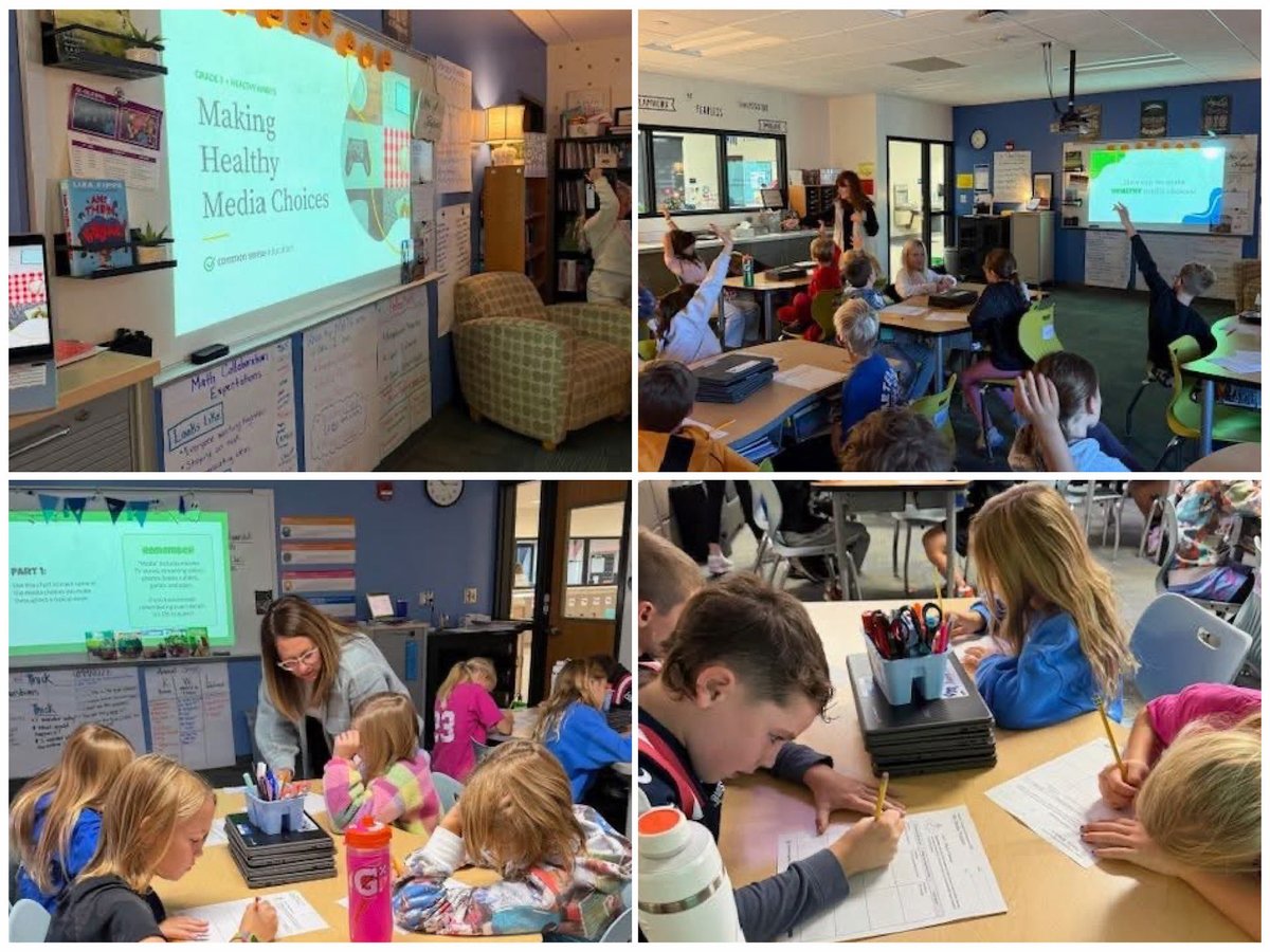 shannonmmiller's tweet photo. Celebrating #digitalcitizenshipweek at @vanmeterschools this week with lessons from @CommonSenseEd and @ATTimpact The Achievery. It’s so important to have conversations about media balance and digital citizenship this week, and all year long.❤️
#digcit #tlchat #vanmeter #futurereadylibs #edtech #edchat