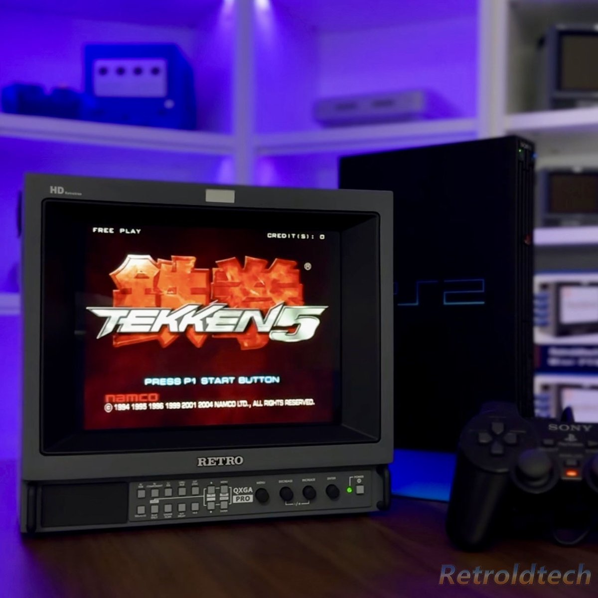 Retroldtech's tweet image. Slim PVM PRO in Classic Gray + PlayStation 2 + Tekken 5 🔥

They don’t make fighting games like they used to… not bad today, just not the same kind of leap we used to feel between generations 😇

#SlimPVMPro #PVM #PMVmonitor #Retrogaming #PS2