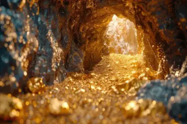 TimesAlgebraIND's tweet image. BIG BREAKING NEWS 🚨 MASSIVE Gold mine has been discovered in Rajasthan's Banswara.
GAME-CHANGER for India ⚡
The mine is estimated to contain over 110 million tons of ore, including 222 tons of pure gold 🔥🔥
Mining will increase employment opportunities and could meet 25% of…