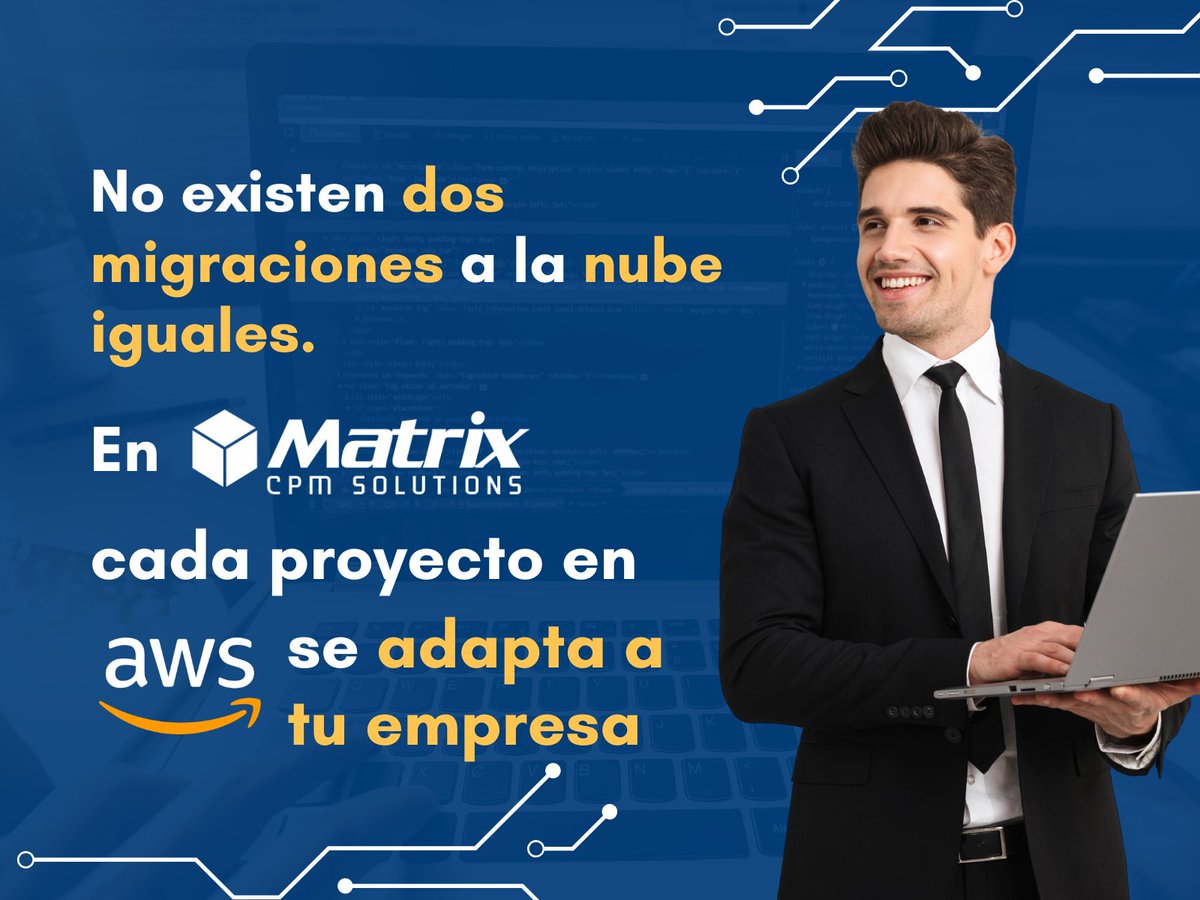matrixcpm's tweet image. 🌟 Migración a la nube efectiva considera:
🔹 Workloads
🔹 Tu industria
🔹 Presupuesto
🔹 Cultura

💼 Matrix diseña tu camino ideal
📧 contactos@matrixcpmsolutions.com

🚀 Migra con visión. Moderniza con propósito.

#EstrategiaCloud #MatrixAWS #CloudMigration