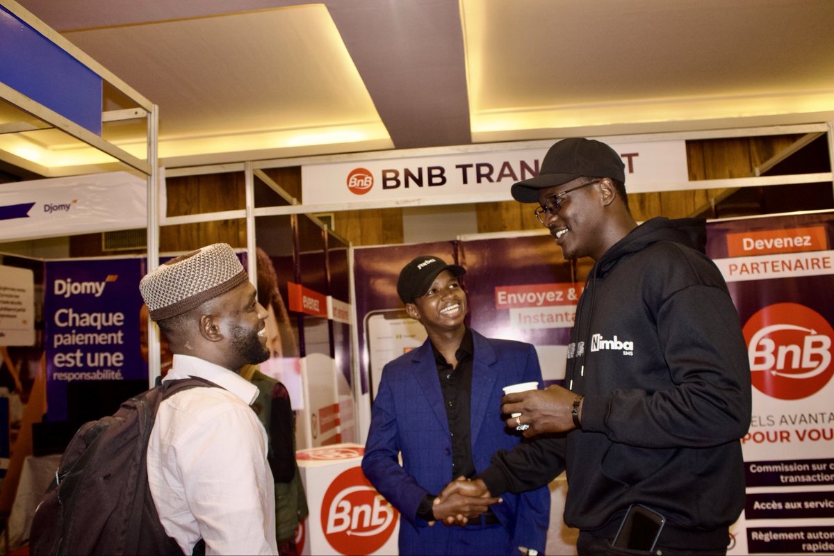 Deuxième et dernière journée: retour sur la Guinee 🇬🇳, FinTech week 2025  

Ces deux jours ont été l'occasion de rencontrer nos clients , de partager notre vision et de renforcer notre engagement.   
 
Merci à tous !

#GuineeFintechWeek #NimbaSMS #CPaas #AdTech