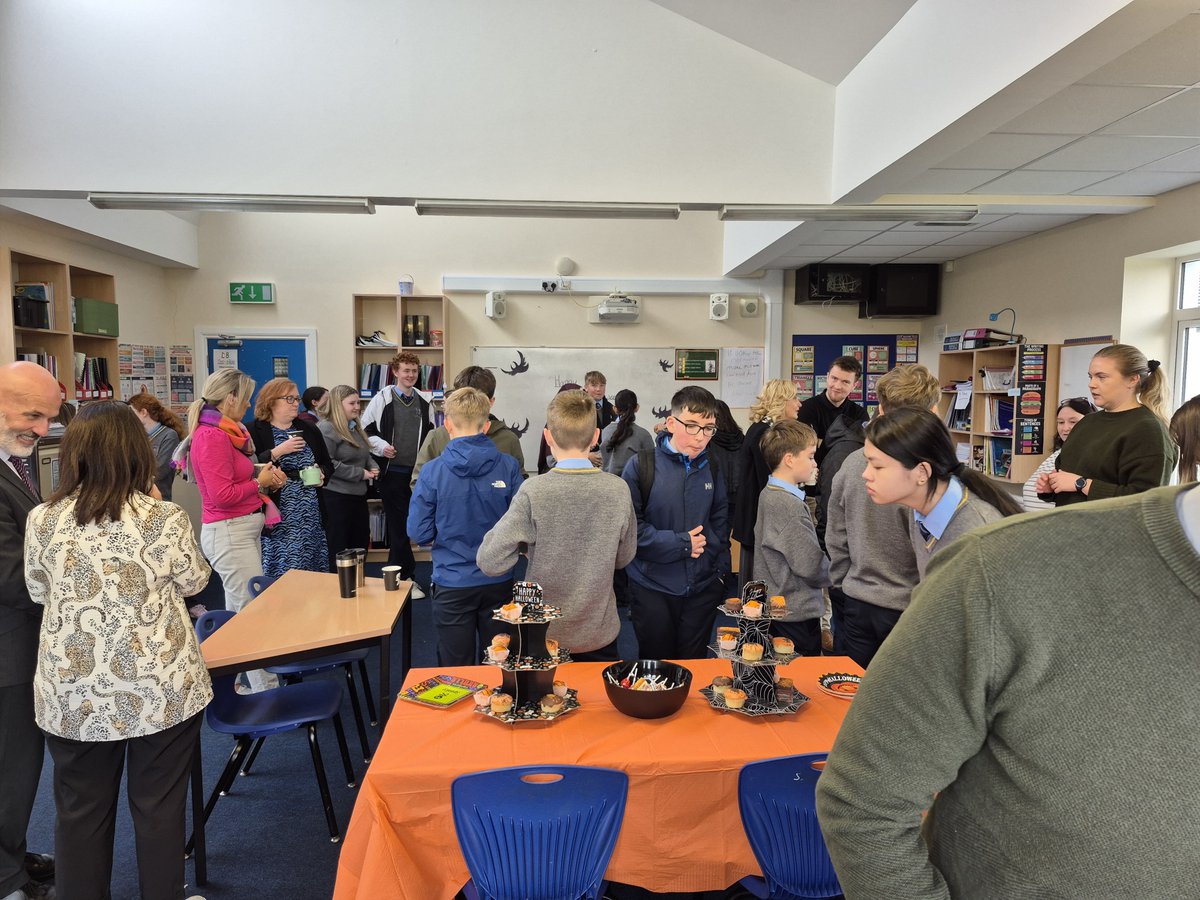 Well done to Stephanie Saint John who had to plan &amp; organise a function for the 'preparing for work' module in her junior cycle programme. Stephanie organised a Halloween party which was a great success &amp; was enjoyed by both staff &amp; students. Great job Stephanie, well done🎃