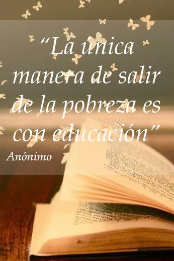 #Educación #Oportunidades #Pobreza