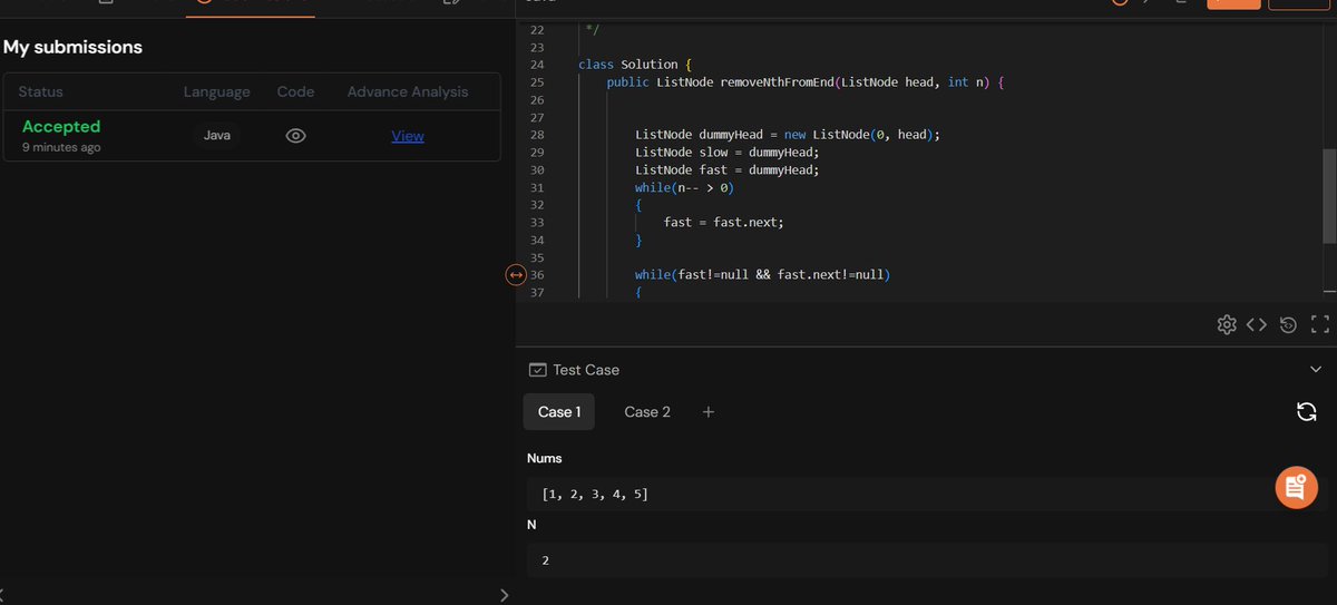 hibala93's tweet image. 🚀 Day 54/100 #100DaysOfCode
✅ Count Primes till N
✅ Remove Nth from End & Reverse Linked List
✅ Next Greater Numerically Balanced Number
#LeetCode #BuildInPublic #DevCommunity #LearnInPublic