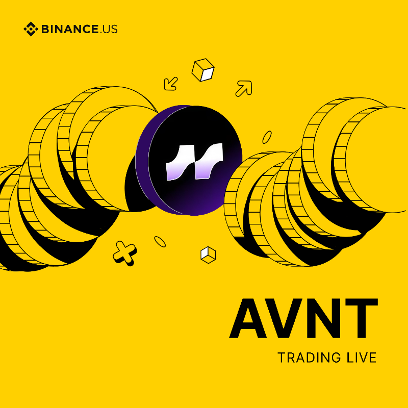 BinanceUS's tweet photo. Trading for $AVNT (@Avantisfi) is now live on https://t.co/AZwoBOh0gq! 

What’s new:
🔸 Trading is available on the AVNT/USDT pair
🔸 Deposit or withdraw AVNT via the Base network