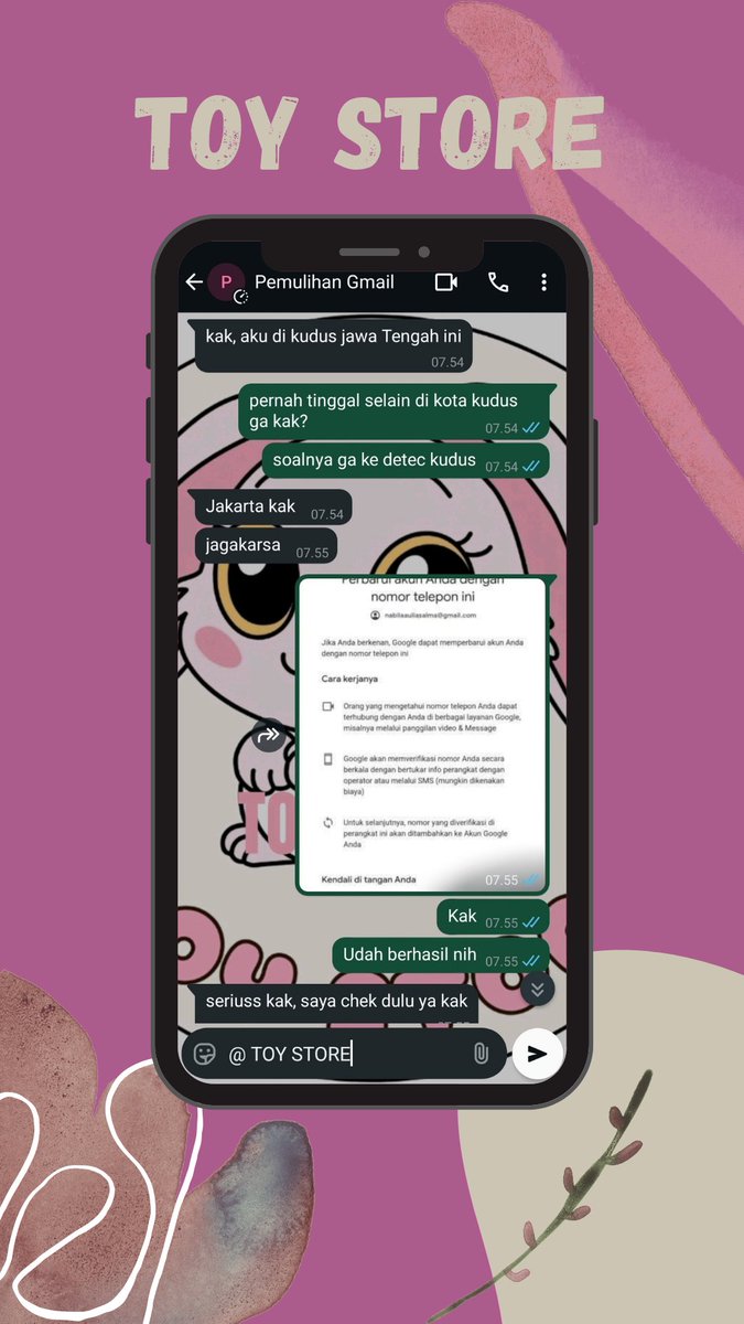 T0Y_STORE's tweet image. OPEN JASA PEMULIHAN AKUN & HAPUS AKUN
1.AKUN LUPA PASWORD/KE HACK
2.JASA SADAP WA
3.JASA SUSPEND/UNSUSPEND AKUN
4.JASA HAPUS AKUN
5.JASA HACK/PULIHKAN
AKUN,GMAIL,INSTAGRAM,TWITER, FB, TIKTOK , TELEGRAM , DLL
Full testi, fast respon,wa di bio👆