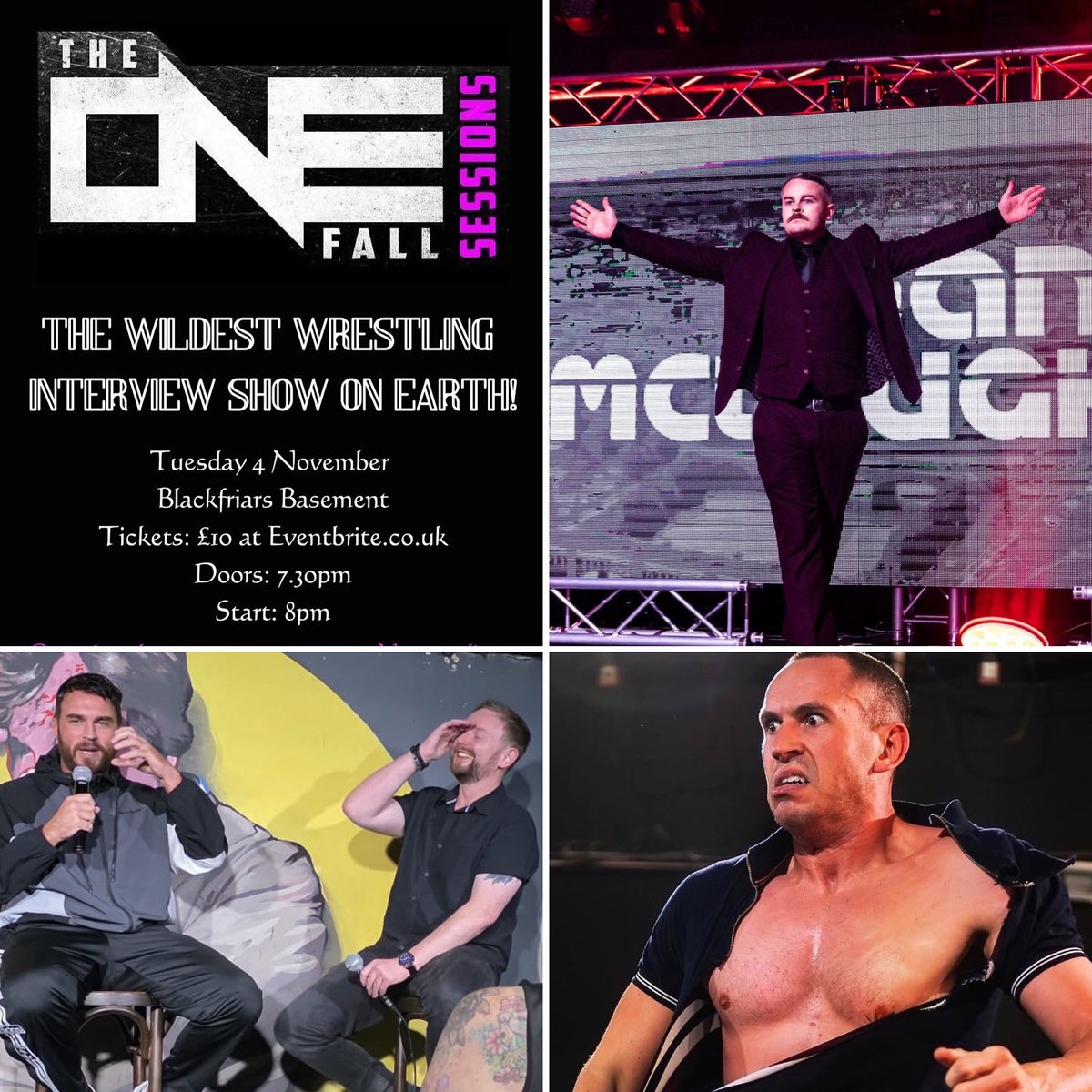 OneFallSessions's tweet image. Wrestling Pet Peeves for the panel: hit us!

Also, a lot of people “interested” who have yet to purchase their ticket. This is an intimate event with limited tickets available, so don’t wait!! 

Link: eventbrite.co.uk/e/the-one-fall…