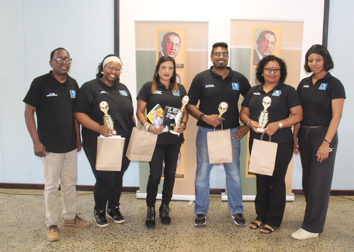 LuthuliMuseum's tweet image. ๐ On 9 Oct 2025, the Luthuli Museum honored iLembe schools for their achievements in the Tangible Africa World Cup 2025! ๐๐ Congrats to our champions: ๐ฅ Stanger Manor Primary โ 1st Overall, Stanger Manor Secondary โ 2nd, Mbekamuzi Secondary โ132 out of 340! ๐ซ #Coding4Mandela