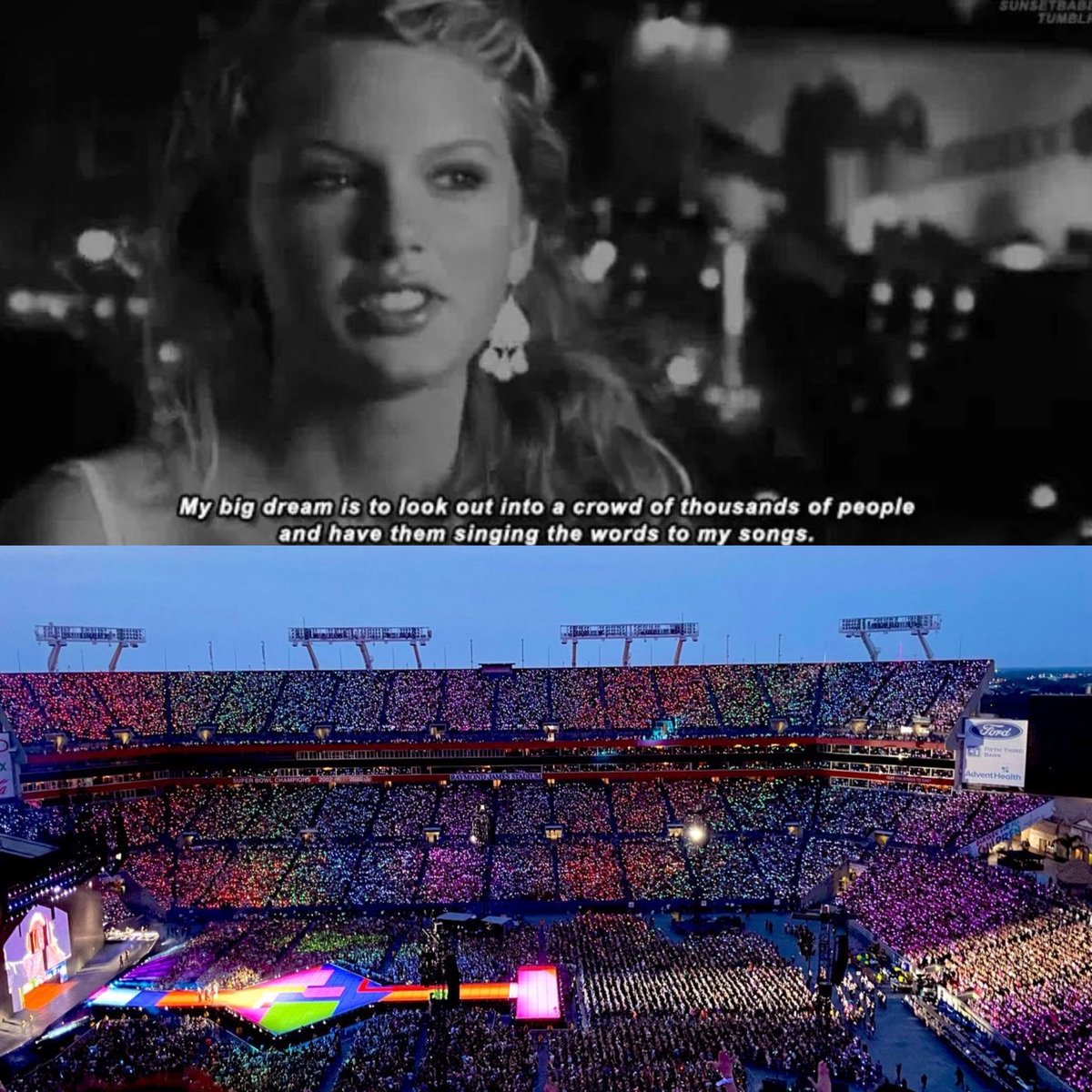 Alguien dígale a esta Taylor que sus sueños si se cumplieron #19YearsOfTaylorSwift