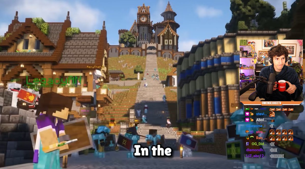 I am ill with con flu.
I need an easy chill stream to do.

Chat suggested watching a movie.
So I figured it's about time I watch Minecraft Civilization.

STARTING NOW.

twitch.tv/owengejuicetv