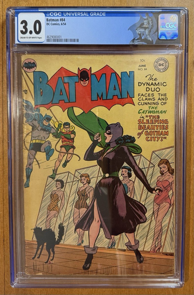 Batman #84 (June 1954) CGC 3.0 Catwoman, DC Comics, Special Label, Golden Age  
🔗 ebay.com/itm/2571614665…  
 #ad
