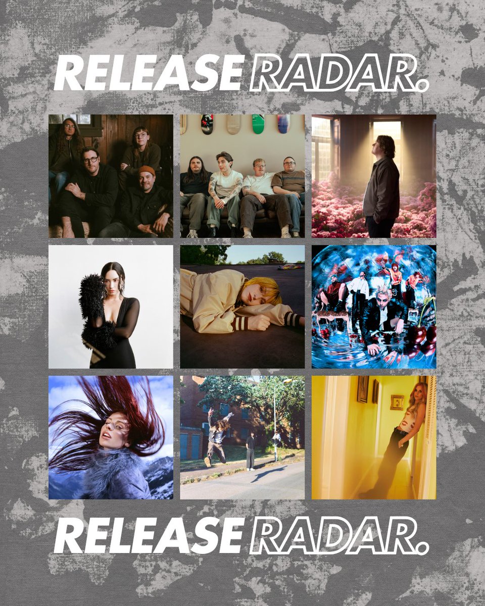 ⚡️ RELEASE RADAR UPDATE ⚡️

Featuring Hayley Williams, <a href="/armslengthblues/">arm’s length</a>, <a href="/SpanishLuvSongs/">Spanish Love Songs</a>, <a href="/ddlovato/">Demi Lovato</a>, <a href="/themouthculture/">Mouth Culture</a>, <a href="/5SOS/">5 Seconds of Summer</a>, <a href="/dayseeker/">DAYSEEKER</a>,  <a href="/SportsTeam_/">Sports Team</a>, <a href="/tayloracorn/">taylor acorn</a>  and more!

open.spotify.com/playlist/09rge…
