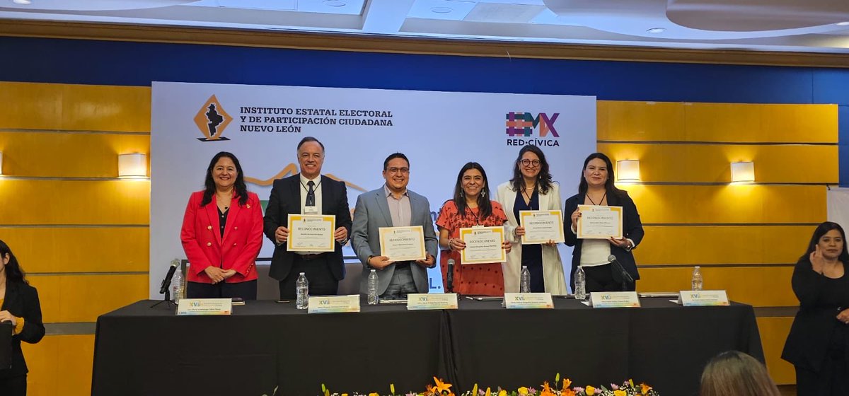 Ayer tuve la oportunidad de reflexionar sobre los desafíos de la @luci_iecm en sus 25 años y como parte fundamental de la Educación Cívica que llevamos a cabo en el <a href="/iecm/">IECM</a> . Ello en el XVII Encuentro Nacional de Educación Cívica organizado por el <a href="/ieepcnlmx/">Instituto Estatal Electoral y de PC Nuevo León</a> y <a href="/RedCivicaMx/">Red Cívica Mx</a>