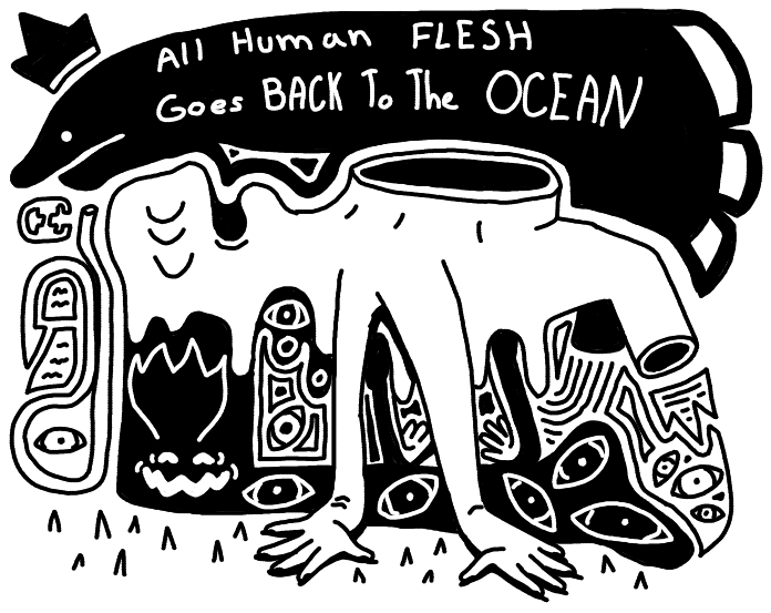 FISH #art #digitalart #horror #surreal