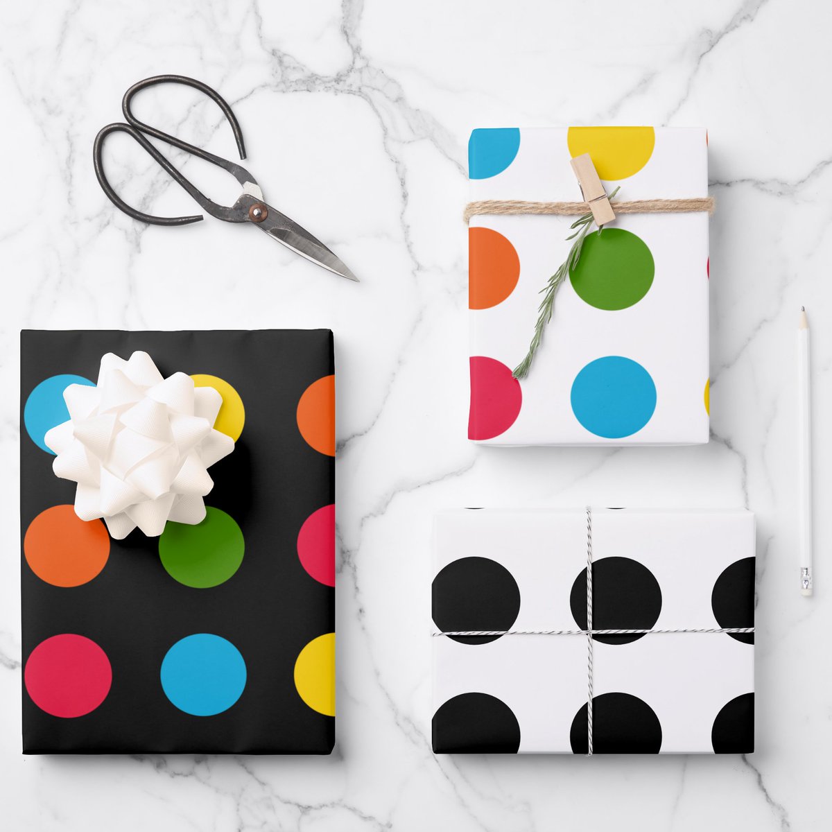 sukisworkshop's tweet image. ✨ colorful polka dots on black 
✨ colorful polka dots on white
✨one you can customize with your favorite colors
#GiftWrapGoals #PolkaDotLove #PersonalizedStyle #WrappingPaperAddict #CelebrateInColor #ZazzleFinds #GiftGivingMadeFun #BrightAndBold #zazzle
zazzle.com/custom_multico…