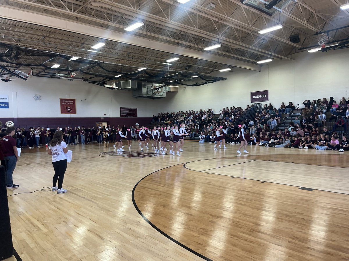 MS Pep Rally #BeatPenArgyl #SlaterNation⚒️