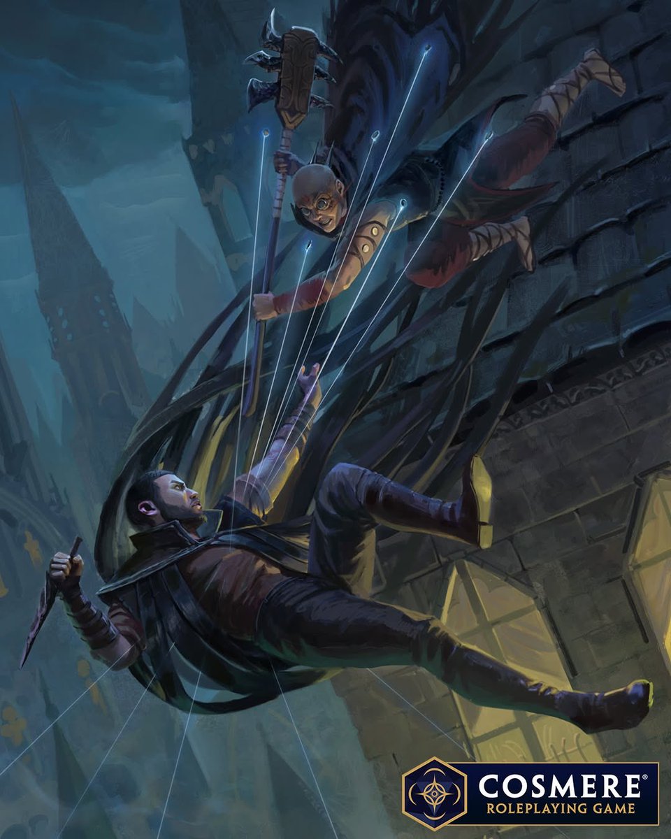 Cosmere16Pod's tweet photo. Imagen (todavía se desconoce el autor) de la campaña del Cosmere RPG de Mistborn que saldrá el año que viene https://t.co/AQ8ZicIpcN