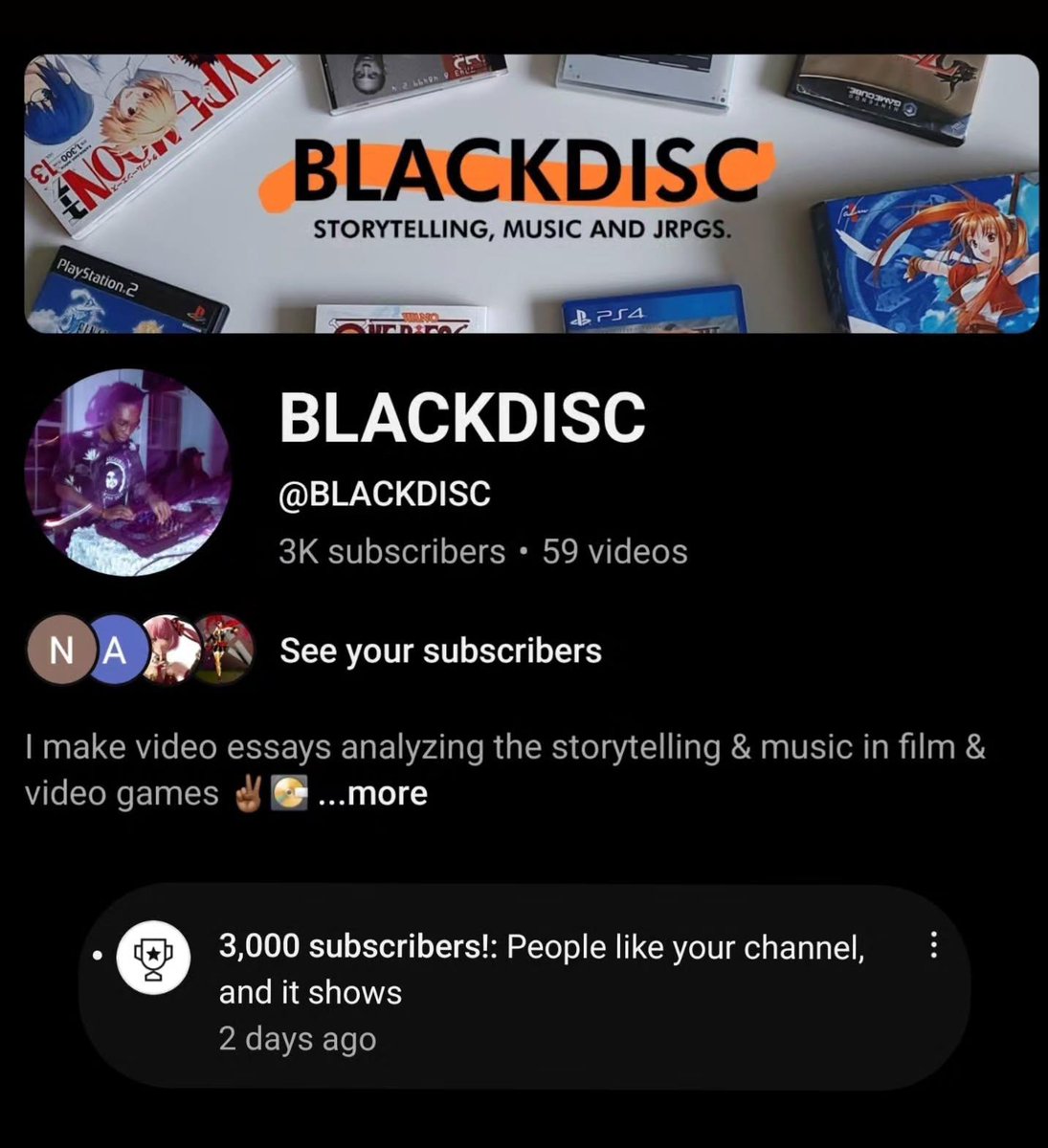 Hit 3000 subscribers on YouTube, thank y'all! 🫡 Cooking up a new video to celebrate