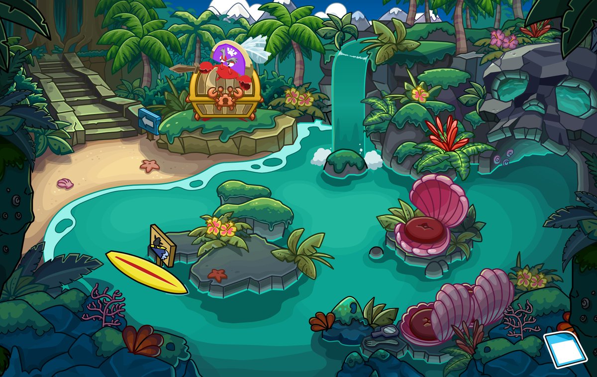 ChillyCPR's tweet photo. 2013- Ski Hill + Ninja Headquarters (Card-Jitsu Party- Yes it counts, the room picked for the 10th anniversary was mislabeled)
2014- Cove (Pirate Party)
2015- Plaza (Rainbow Puffle Party)
2016- Snow Forts + Back Stage (Music Jam) https://t.co/nTqAZyMGmC