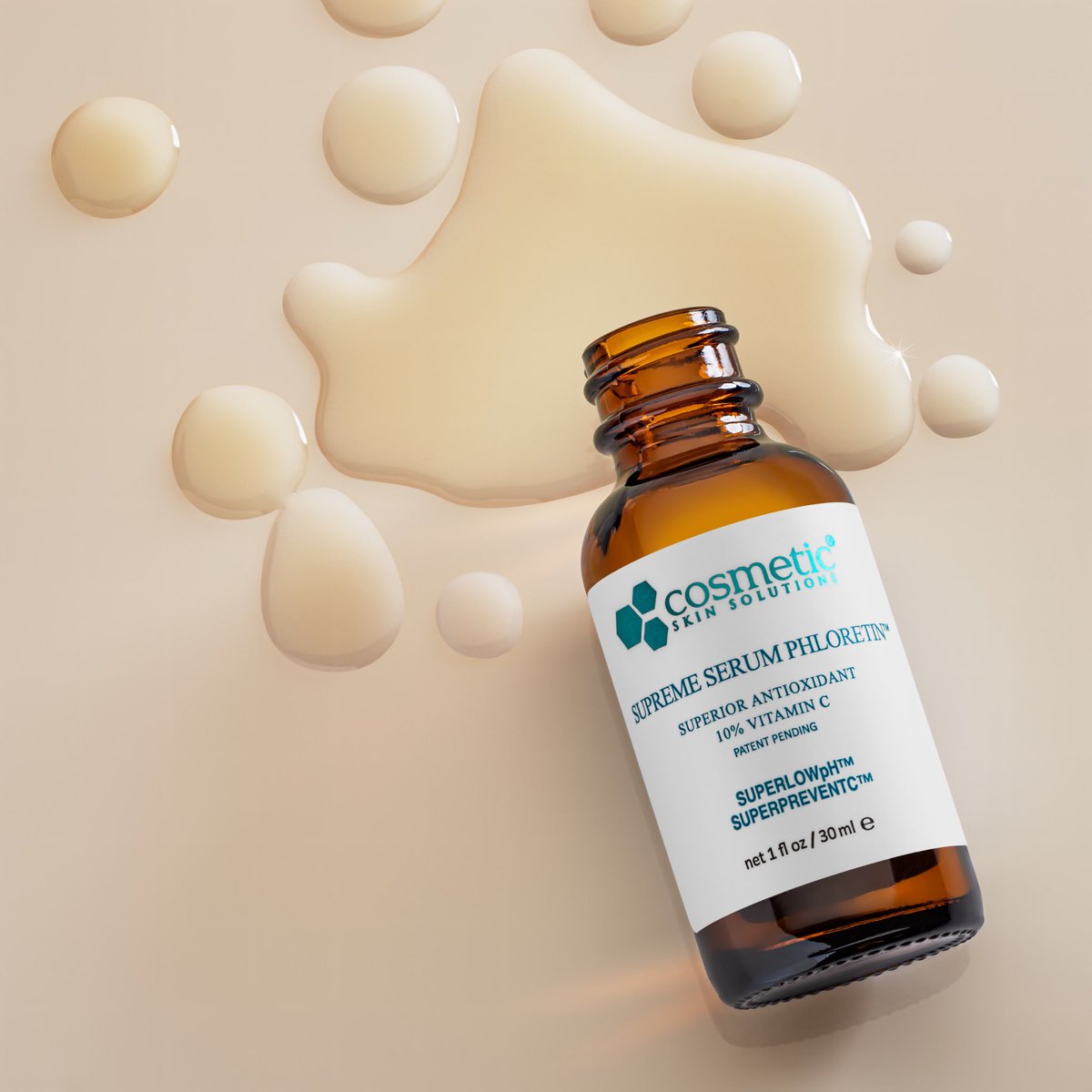 CSS_ScienceLab's tweet image. Supreme Serum Phloretin

Contains 10% Vitamin C + Phloretin to brighten, repair &amp;amp; even skin tone.

Vitamin C – glow + protection. 🍊
Phloretin – firmness + smooth texture.
Hyaluronic Acid – hydration that lasts. 💧

Your antioxidant daily essential!

#CosmeticSkinSolutions