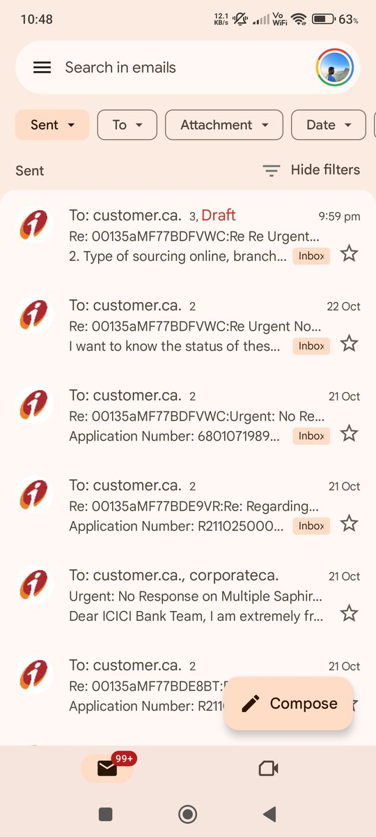 wizards_wish_'s tweet image. @ICICIBank @ICICIBank_Care @makemytrip @RBI @NPCI_BHIM applied TWICE for ICICI MakeMyTrip Credit Card (App Nos: 68010719896, 68010712352). KYC done, still stuck at “vKYC pending” for 10+ days. Calls = main menu hell. Mails ignored. Absolute disgrace. #ICICIBank #CustomerFail