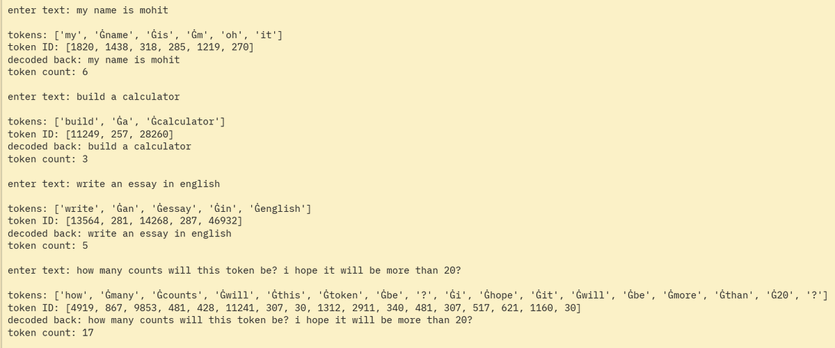 mohitwt_'s tweet image. &amp;gt; built a tiny tool to visualize tokenization in LLMs,
using gpt-2 here