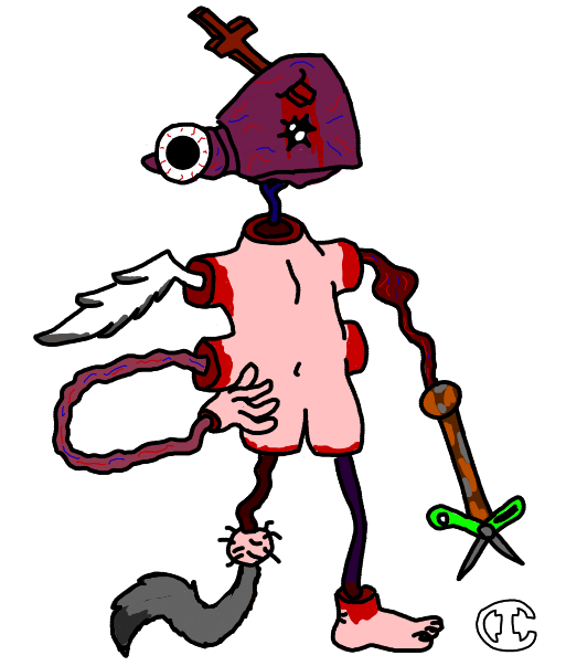 I believe a month ago I just got bored one night and drew this...I'm so sorry zooble #DigitalCircus #fanart #horror #digitalart