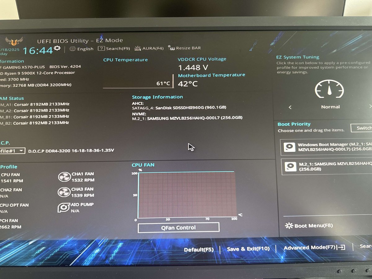 Salvatore380IT's tweet image. Today: Full PC optimization + BIOS tuning to unleash Battlefield 6 at its absolute best  #Battlefield6