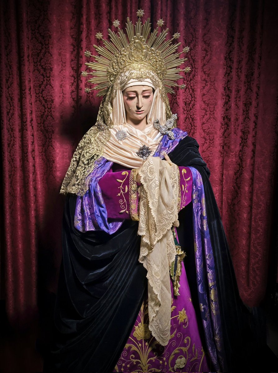 Soledad de Moguer @hdadveracruzmoguer , luto 2025.