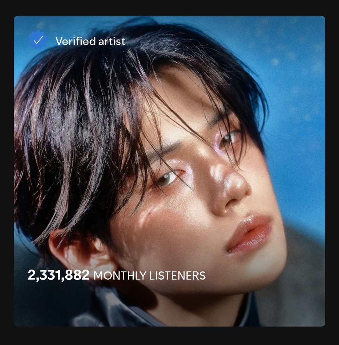 TXTChartData's tweet image. YEONJUN is currently only 4th generation solo artist with at least 2M monthly listeners on Spotify.